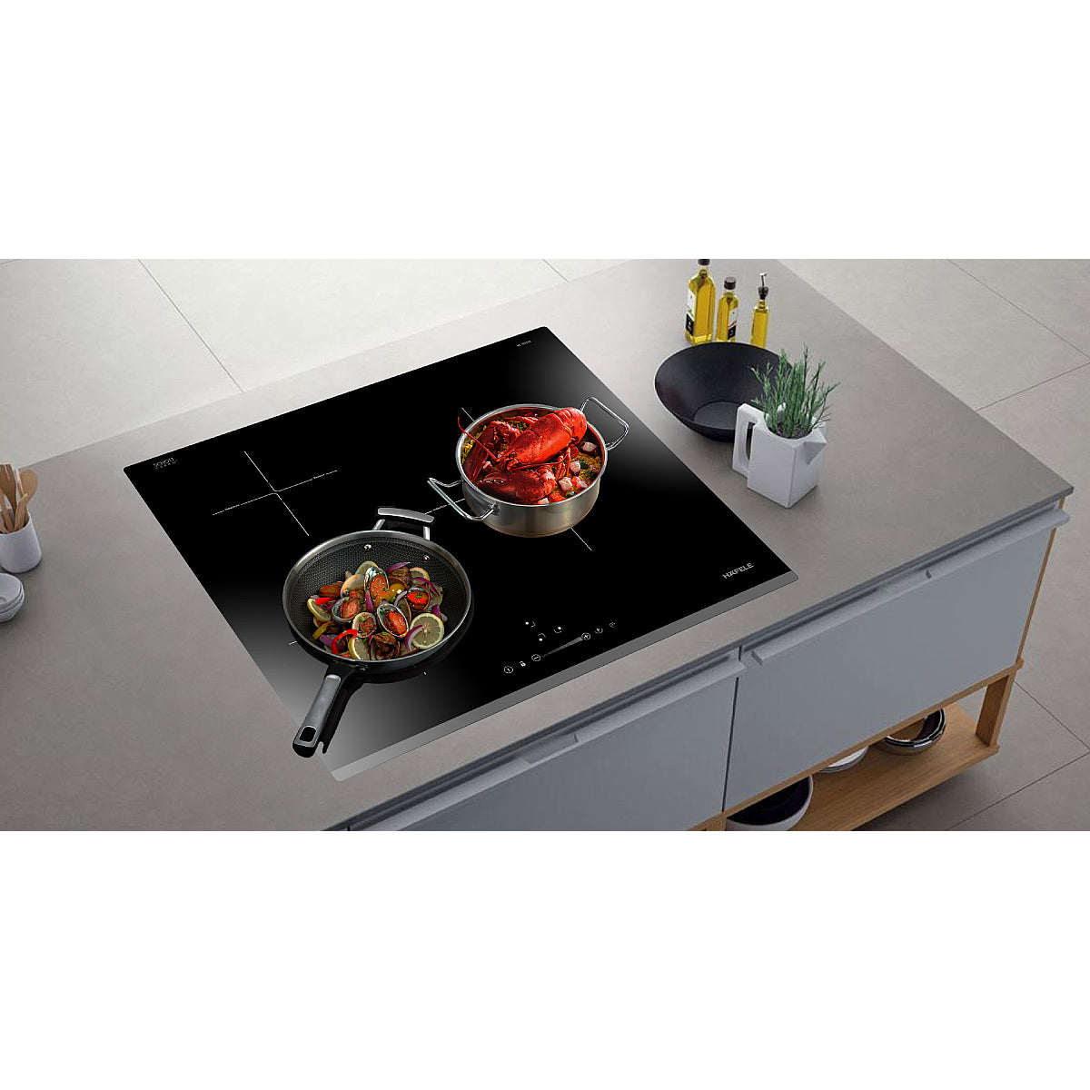 Bếp từ 3 vùng nấu Hafele HC-I6032B