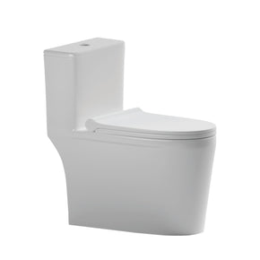 Bồn cầu một khối Hafele kích thước 708x370x711mm