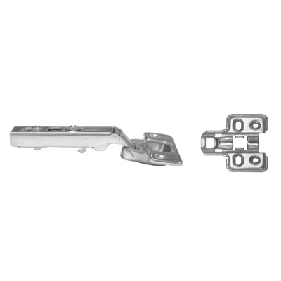 Bản lề Hafele METALLA SM 110 độ, giảm chấn, Inox 304, trọn bộ DIY
