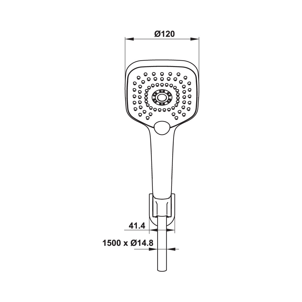Bộ sen tay Hafele - AirSense 120S