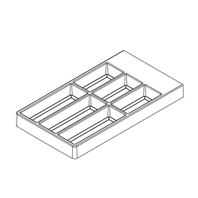 Khay chia seperado cho hộc tủ 6 ngăn