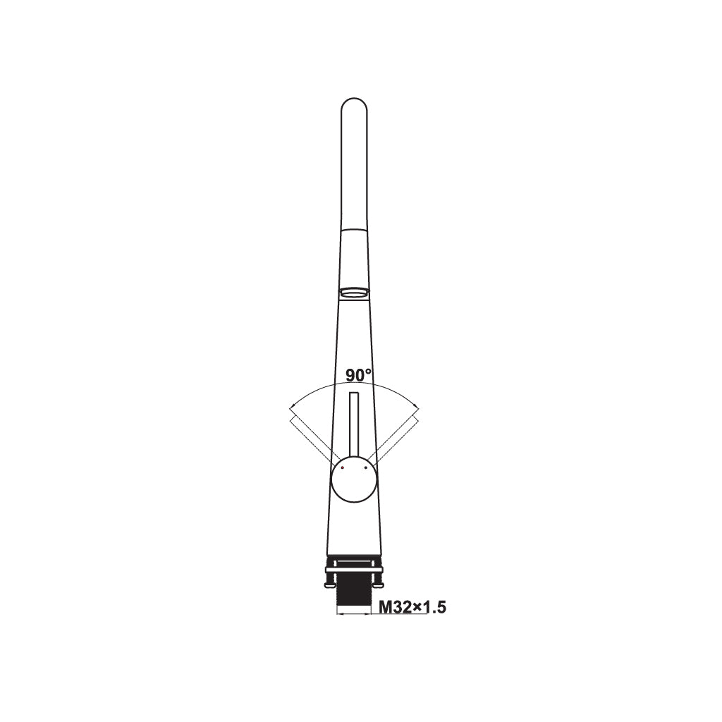 Vòi bếp Hafele HT21-CH1P245