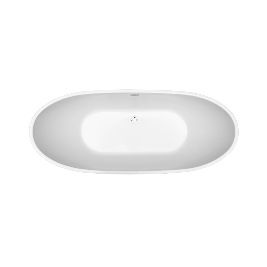 Bồn tắm độc lập Hafele - Nagoya hình bầu dục 1700