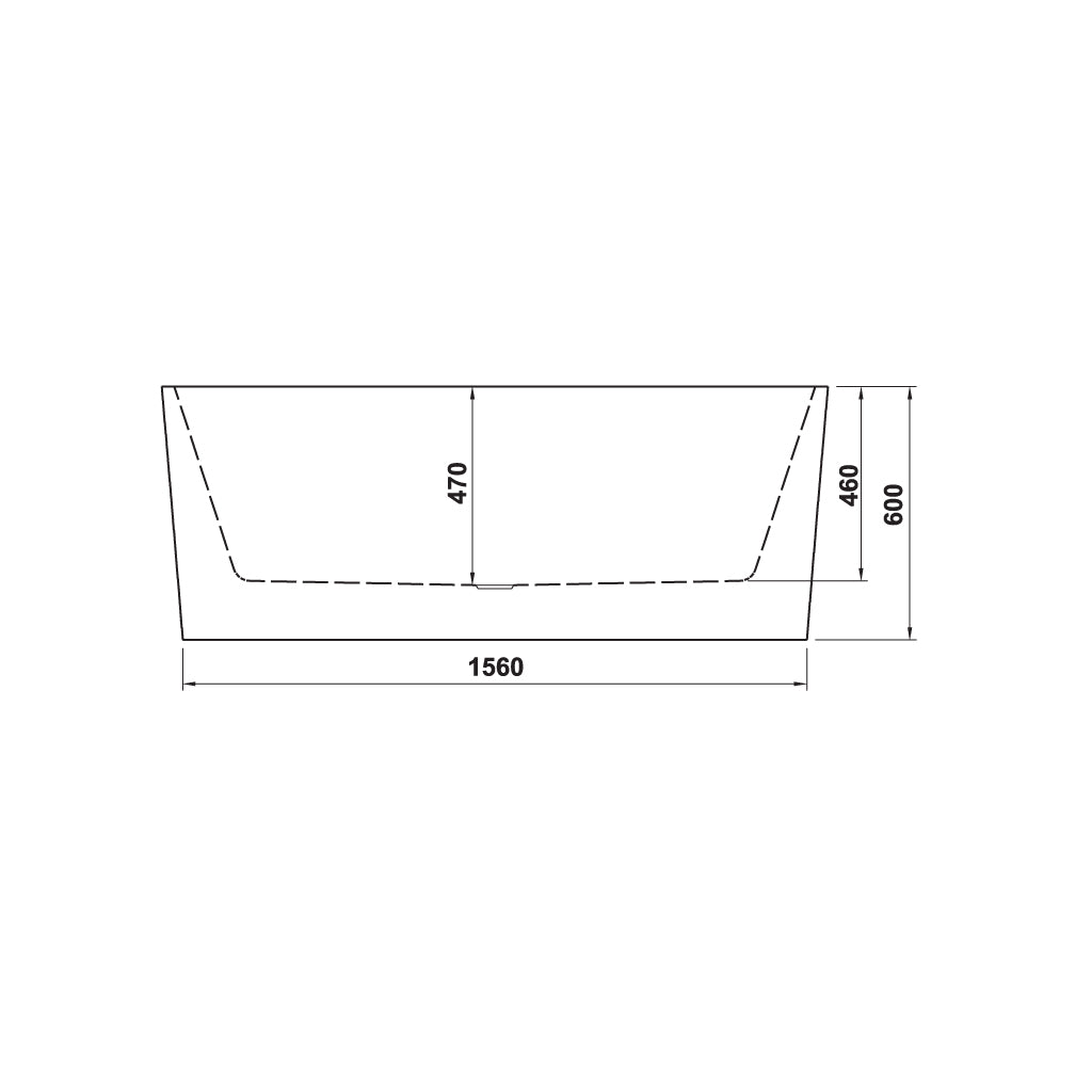 Bồn tắm độc lập Hafele - Nagoya hình bầu dục 1700