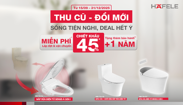 SỐNG TIỆN NGHI, THU CŨ ĐỔI MỚI 2025