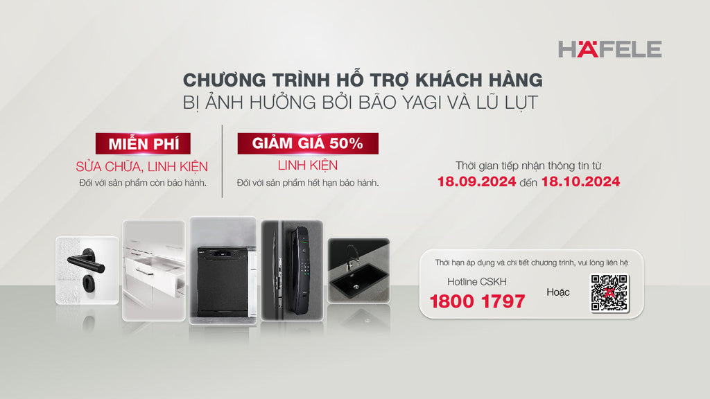 CHƯƠNG TRÌNH HỖ TRỢ ĐẶC BIỆT KHÁCH HÀNG CHỊU ẢNH HƯỞNG DO BÃO YAGI VÀ LŨ LỤT