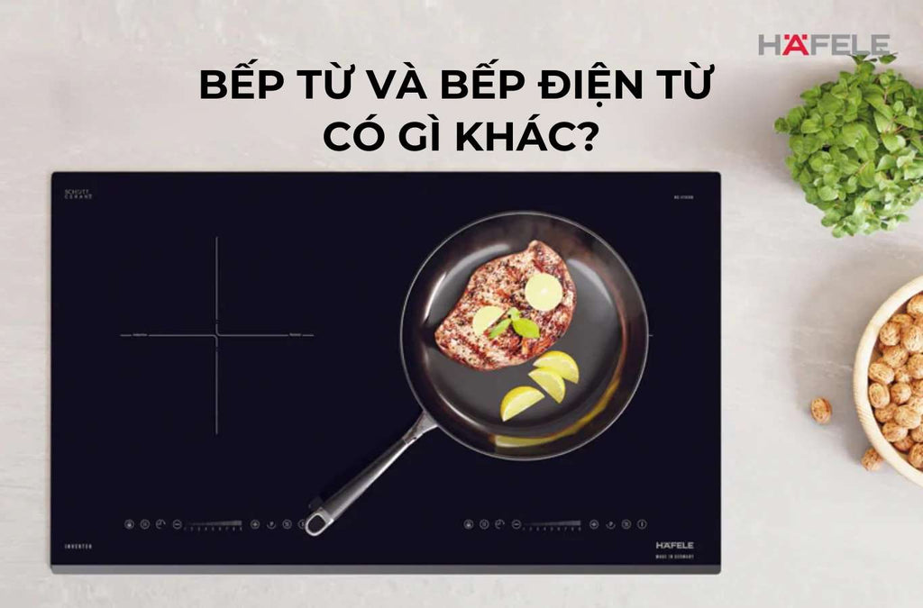 Bếp từ và bếp điện từ khác nhau như thế nào? Nên chọn loại nào?
