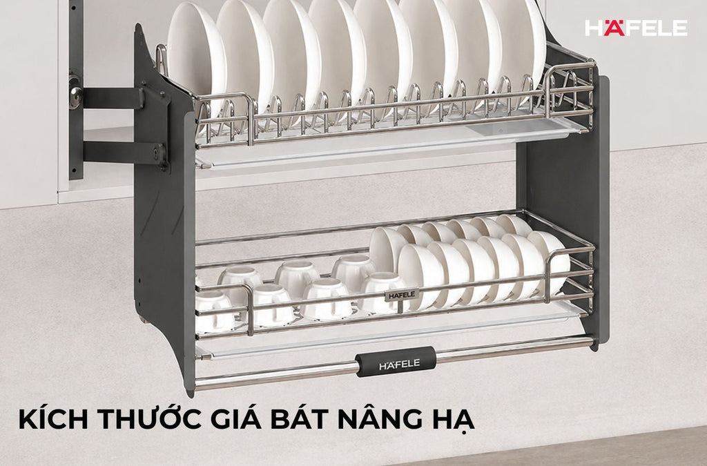 kích thước giá bát nâng hạ 