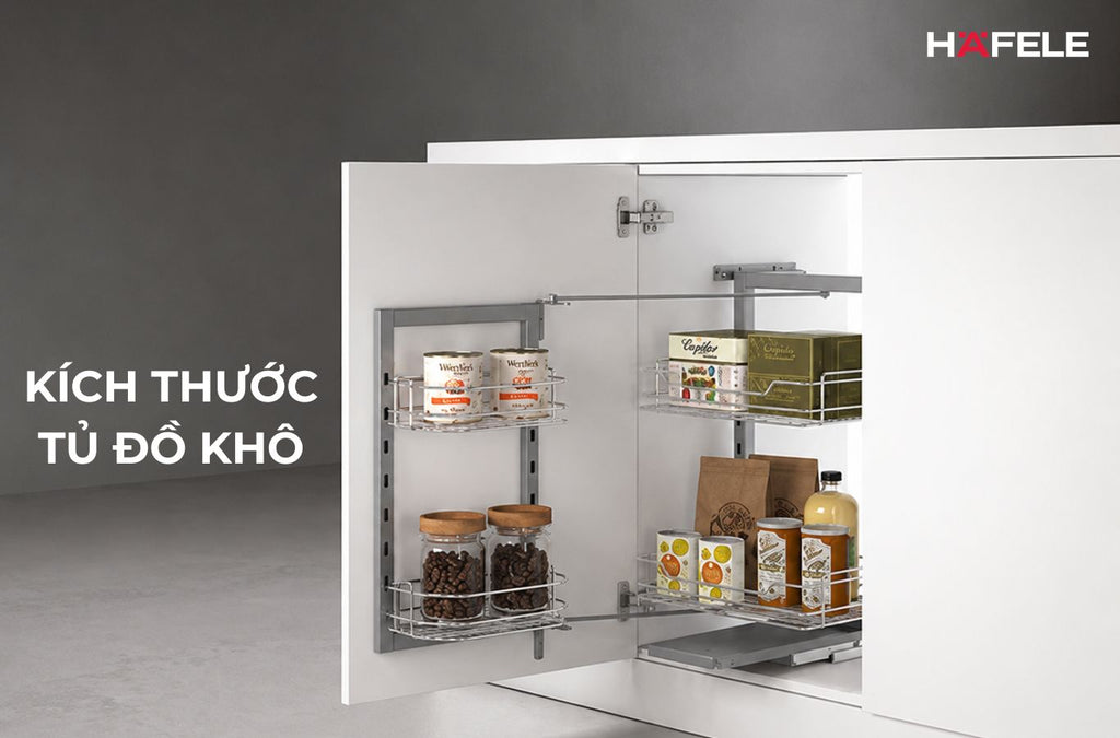 kích thước tủ đồ khô 