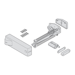 Cửa trượt xếp (trùm ngoài) Hafele SLIDO F-FOLD61 50A