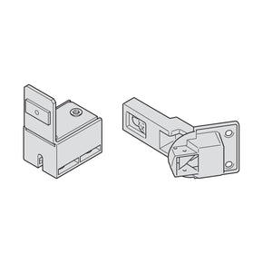 Bản lề cho dẫn  hướng - Phụ kiện cho cửa trượt xếp Hafele SLIDO F-FOLD61 50A