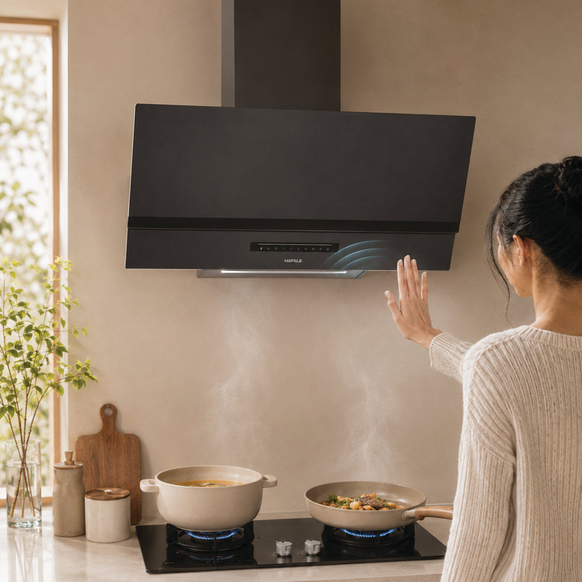 Máy hút mùi gắn tường Hafele HC-H902WB
