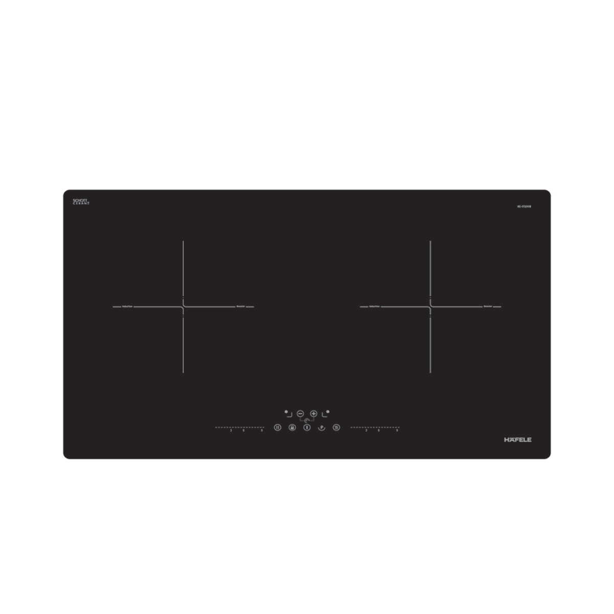 Bếp từ lắp âm 2 vùng nấu Hafele HC-I73241B