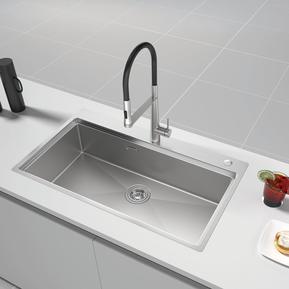 Chậu Inox Hafele WS R10 HS24-SSN1S-8650