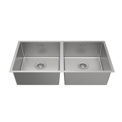 Chậu bếp Inox Hafele Satin R10 HS24-SSN2S-870