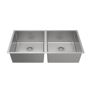 Chậu bếp Inox Hafele Satin R10 HS24-SSN2S-870