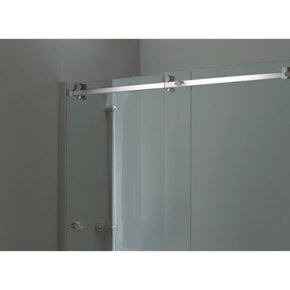 Bộ phụ kiện với ray trượt 2000 mm - Bộ cửa trượt phòng tắm kính (vuông)
