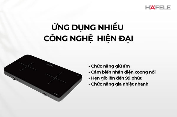 Bếp từ đôi Hafele HS-I5521FG