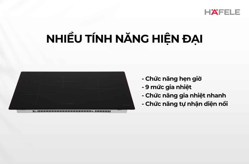 Bếp từ 3 vùng nấu Hafele HC-I773D