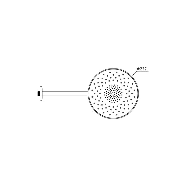 Sen đầu gắn tường Hafele - AIRSENSE