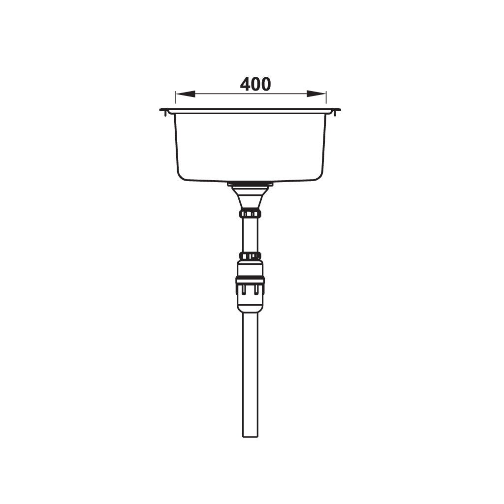 Chậu Inox Hafele HS20-SSN2S90L