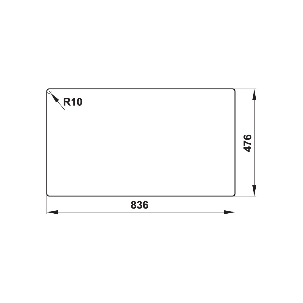 Chậu Inox Hafele HS20-SSN2S90L