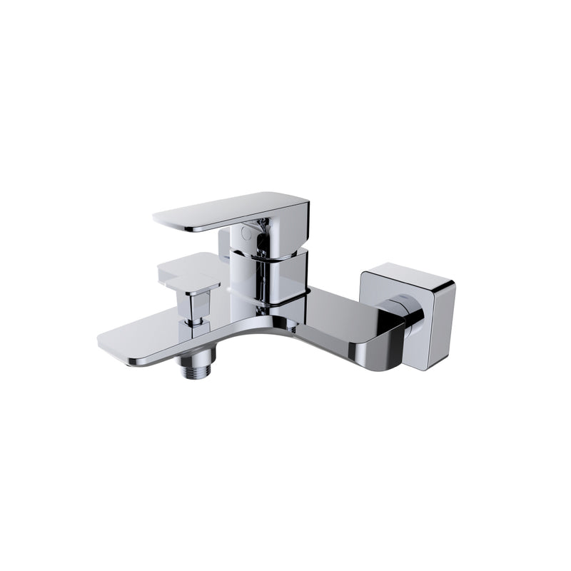 Bộ trộn Hafele nổi 2 đường nước Kobe chrome